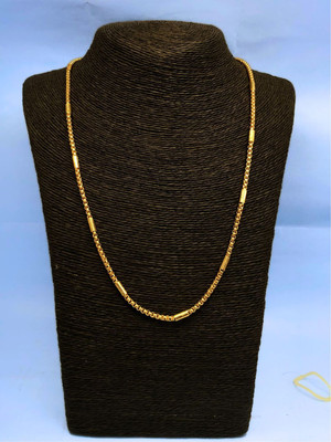 ANOUK gold plated high quality polished chain for men and boys Gold-plated Plated Alloy Chain