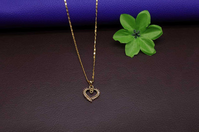 CHOPDA BUSSINESS HUB Diamond Gold-plated Plated Brass Chain