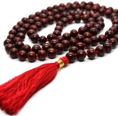 2activelife Religious|Authentic Rudraksh Mala|5face Real Himalayan Rudraksha Seeds Beads Wood Chain
