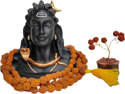 sky enterprises Mahadev Rudraksha mala Wood Chain