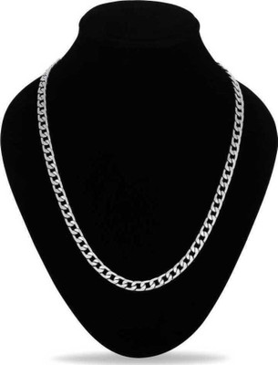 RivuTrendz Silver Plated Alloy Chain