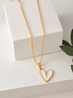 BRANDSOON Valentine day Gift Beads Gold-plated Plated Brass Chain