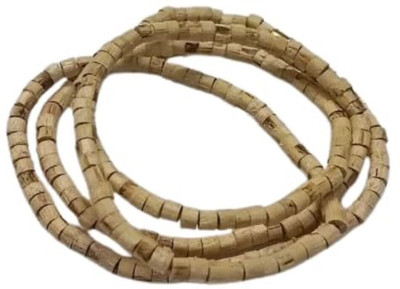 KISHORI KRIPA Original Tulsi Kanthi Mala from Vrindavan Dham Pure Tulsi 1R Wood Chain