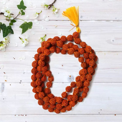Vivity Rudraksha Mala 108 Beads Original Natural Himalaya Nepal Jaap Mala Rudraksha Chain
