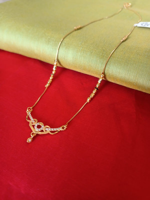 Heeva Diamond Gold-plated Plated Brass Necklace