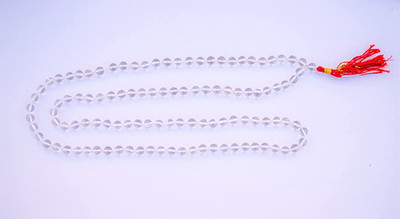 Apnisanskriti Sphatik Jaap Mala for Pooja Crystal Necklace