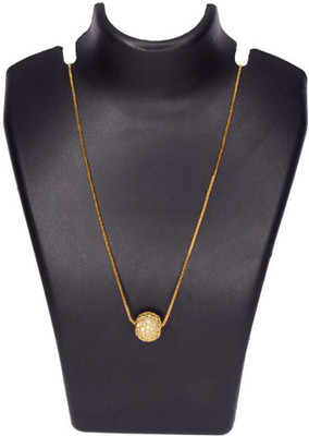 bhumi creation Beads Gold-plated Plated Alloy Chain Set