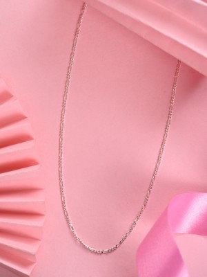 CLARA Figaro Sterling Silver Chain