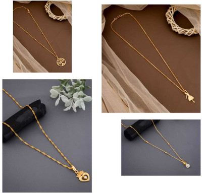 VESTURE KNOT Gold-plated Plated Alloy Necklace