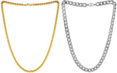HEM RUPA The Perfect Necklace Chain for Men and Boys Gold-plated Plated Brass Chain
