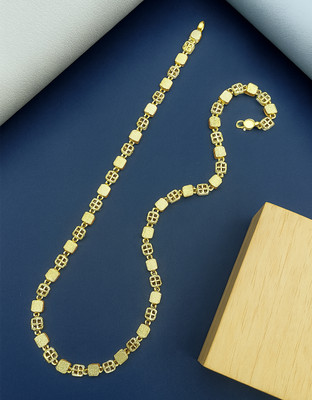 KRIMO Gold-plated Plated Metal Chain