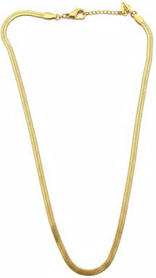 Tandyzone SNK-CHN-GLD Gold-plated Plated Stainless Steel Chain