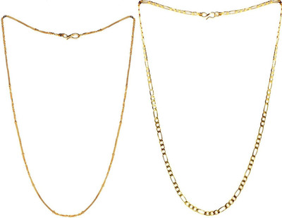 HEM RUPA The Perfect Necklace Chain for Men and Boys Gold-plated Plated Brass Chain