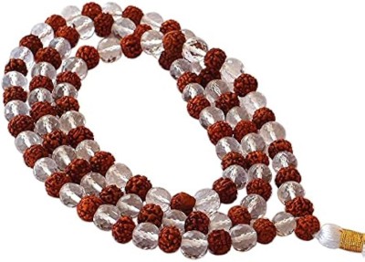 sms manimalaigal Sphadiga with rudraksha malai Beads Crystal, Rudraksha Chain