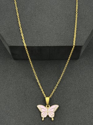 BOGHRA SALES Charm Pendant Chain for Women and Girls Gold-plated Plated Plastic, Alloy Chain