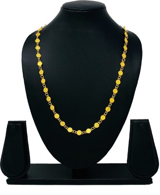 SUPERSHOP Laxmi Gini Chain Brass Plated Brass Necklace
