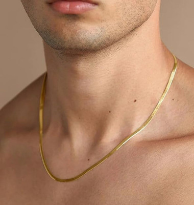 Hyper Hide GOLD-CLASSIC-CHAINPLAIN Gold-plated Plated Alloy Chain