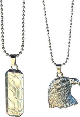 Aanya Jewels Silver Plated Metal Chain Set