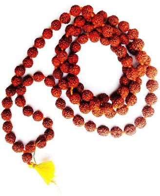 LETNIX Stylish & Trendy Most Popular Beautiful Design Rudraksha Mala Chain Alloy Wood Chain