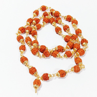 SHRI ASTHA VINAYAK Beads, Pearl Gold-plated Plated Metal, Mother of Pearl Chain