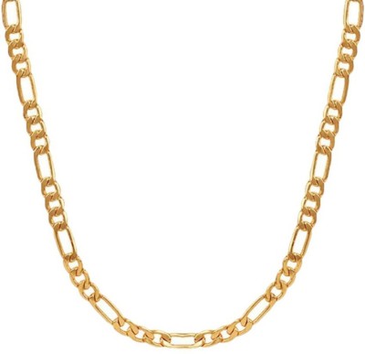 zoomi fashion figaro chain 102 Gold-plated Plated Brass Chain