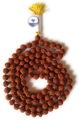 nagaana Original 5 Mukhi Rudraksha Mala for Men / Five face Rudraksha mala 108 beads 8mm Wood Chain