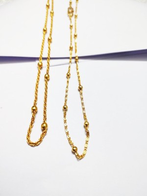 aggrawal Golden ball chain Brass Chain