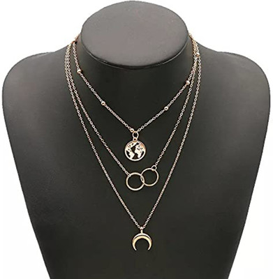 Dressberry Stylish and Trendy Party Wear Jewellery Gold-plated Plated Alloy Necklace