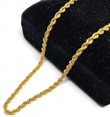 Reet Creation gol-rope-1 Gold-plated Plated Brass Chain