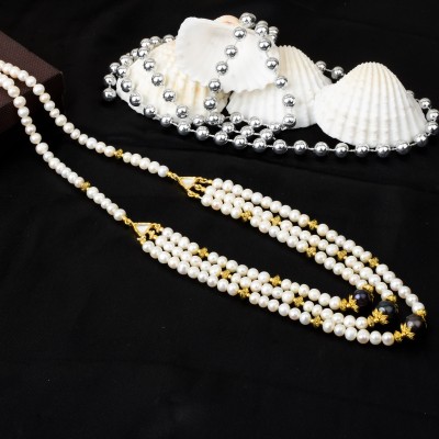 Pearlz Ocean Pearl Gold-plated Plated Alloy Necklace