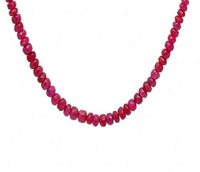Ceylonmine01 Ruby Beads Mala High-quality Beads Mantra Japa mala 108+1 Beads Ruby Stone Chain