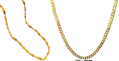 Nawab Collection Fashionable Stylish And Trendy Classic Design Chain for Women Gold-plated Plated Brass Chain