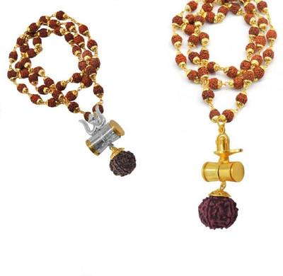 Green Spiritual Gold-plated Plated Brass Chain Set