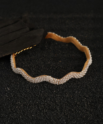 SOHI The Crystal-Swirl Choker Necklace Gold-plated Plated Alloy Necklace
