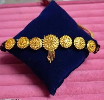 manish Chokar 13 Gold-plated Plated Alloy Choker