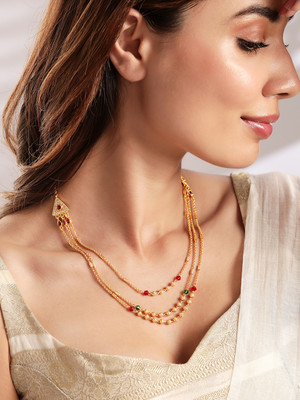 RUBANS Gold-plated Plated Alloy Necklace