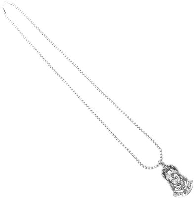 Khushal ENTERPRISE God Lord shri Mahadev shri Shree ram Jaap HanumanJi Locket Pendant With Mala Silver Plated Brass Necklace Set
