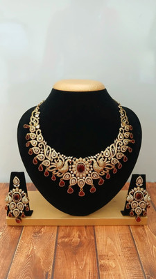 mgm collection Gold-plated Plated Copper Necklace Set