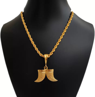 LABHUBAMON 1 gram Pendant set With chain “20” Inches for man and boy New design new year Gold-plated Plated Copper Chain Set