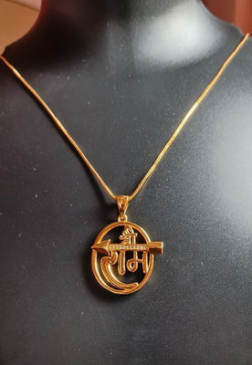 VividHoor Ram Pendant Chain 07 Gold-plated Plated Stainless Steel Chain