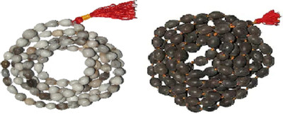 lifeline india lifeline Combo of Vaijanti Mala & Lotus Seeds Kamal Gatta Mala Wood Chain