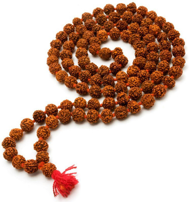 2activelife Religious|Authentic Rudraksh Mala|5face Real Himalayan Rudraksha Seeds Beads Wood Chain