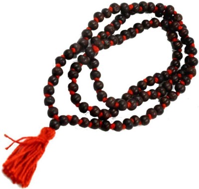 Cyan spritual Lal Chandan Mala for Pooja Health & Good Luck Wooden Yantra (Pack of 1) Wood Chain