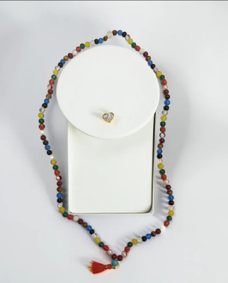 YARAZZAQ Navratna Navgrah Mala Beads Crystal Chain