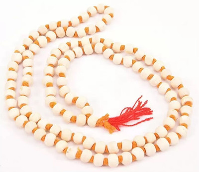 AKNaturals Tulsi Japa Mala 108 Beads l Original Tulsi Mala For Mantra Jap or Meditation Wood Chain