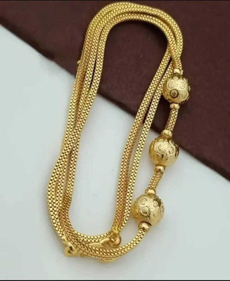 sonuzon enterprise Gold-plated Plated Brass Chain