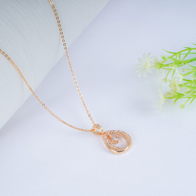 BOGHRA SALES Diamond Gold-plated Plated Alloy Chain