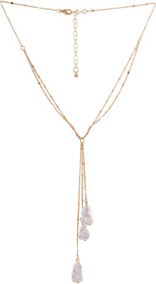 Joker & Witch Theia Gold Pearl Gold-plated Plated Alloy Necklace