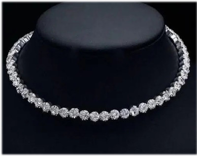 Rhosyn Stone, Alloy Sterling Silver Platinum Jewellery Set(Pack of 1)