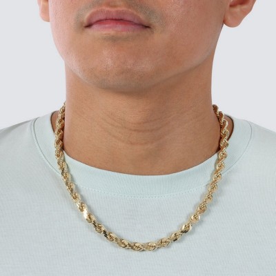 galxi fashion gold brass metal necklace chain129 Gold-plated Plated Brass Chain